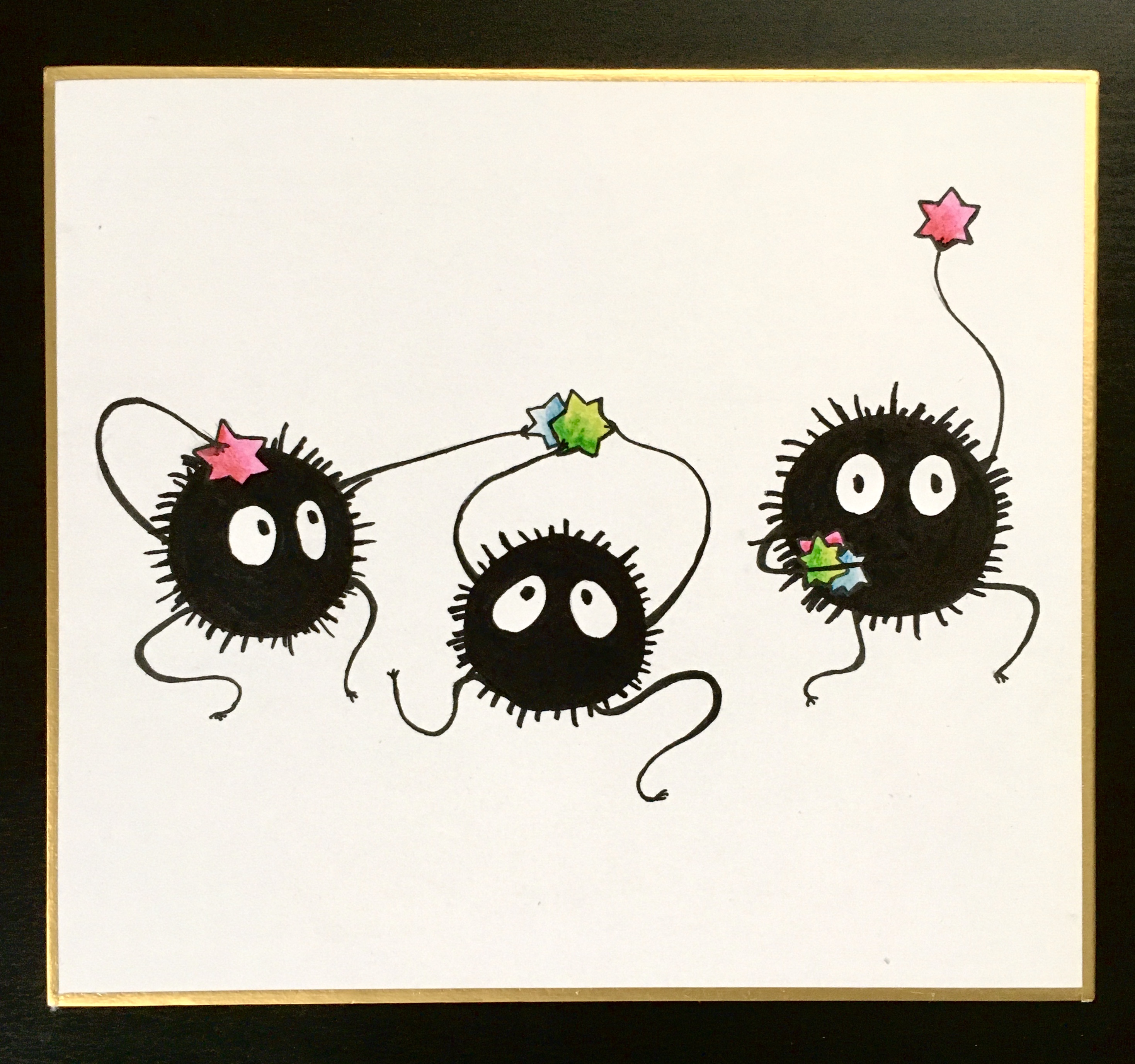 Traditional Artwork - Ghibli Studio Ink 6